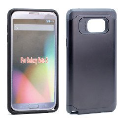 Samsung Galaxy Note 5 Slim Hybrid Armor Case (Black)